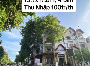 Bán nhà GÓC đường Diệp Minh Châu, P. Tsn, Tân Phú, 13.7x17.6m, 4 tấm, 33.5 tỷ