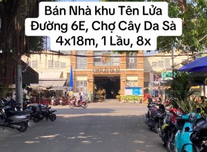Bán Gấp nhà Đường Số 6E, Bình Tân khu Tên Lửa, gần chợ Cây Da Sà
