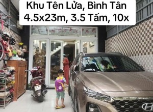 Bán nhà đường Sô 38, Bình Tân khu Tên Lửa, 4.5x23m, 3.5 tấm