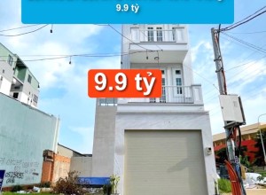 Bán nhà MT Bác Ái, P Tân Thành, Q Tân Phú -  4x15 -  4 tầng - 9.9 tỷ