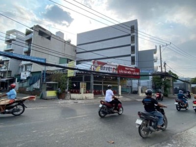 Bán nhà góc 2 MTKD Tân Hoà Đông, Q Bình Tân -  18x23 -  1 tầng - 28 tỷ