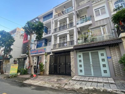 Bán nhà MT Đường số 27, Q Bình Tân ( Khu Tên Lửa ) -  5x20 -  4 tầng - 12.5 tỷ
