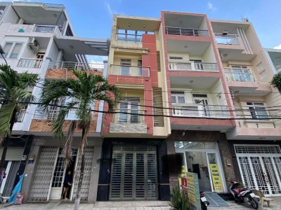 Bán nhà MT Đường số 55A, Q Bình Tân -  4x16 -  4 tầng - 7.6 tỷ