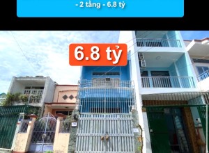 Bán nhà Hẻm 8m Hoà Bình, Q Tân Phú - 4x16m - 2 tầng - 6.8 tỷ