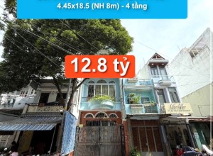 Bán nhà MT Trần Thủ Độ, Q Tân Phú - 4.45x18.5 (NH 8m) - 4 tầng