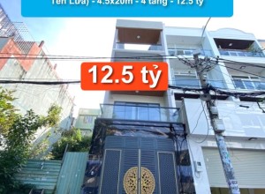 Bán nhà MT Đường Số 28A, Q Bình Tân (khu Tên Lửa) - 4.5x20m - 4 tầng - 12.5 tỷ