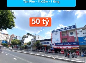 Bán nhà MTKD Nguyễn Sơn, P Phú Thạnh, Q Tân Phú - 11x25m - 1 tầng