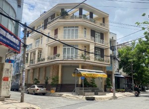 Bán nhà Hẻm 12m Bà Hom (Góc 2MT), P13, Q6 - 9x20m - 4 tầng - 28 tỷ