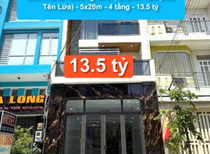 Bán nhà MT Đường số 27, Q Bình Tân (khu Tên Lửa) - 5x20m - 4 tầng - 13.5 tỷ