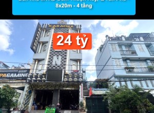Bán nhà MTKD Đàm Thuận Huy, Q Tân Phú - 8x20m - 4 tầng