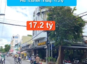 Bán nhà căn góc 2 MTKD Nguyễn Hậu, Q Tân Phú - 5.5x14m - 4 tầng - 17.2 tỷ