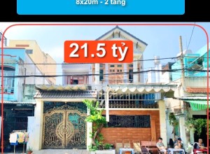 Bán nhà MT Lê Lâm, P Phú Thạnh, Q Tân Phú - 8x20m - 2 tầng