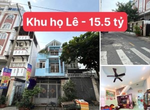 Bán nhà MT Lê Lư, Q Tân Phú - 6.36x26m - 3 tầng