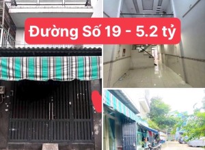 Bán nhà Hẻm 6m Đường số 19, Q Bình Tân - 4x16m - 2 tầng