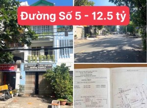 Bán nhà MTNB Đường số 05, Q Bình Tân - 4x20m - 4 tầng - 12.5 tỷ