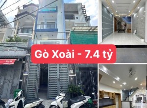 Bán nhà Hẻm 6m Gò Xoài, Q Bình Tân - 4x16m - 4 tầng