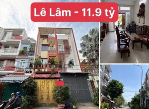 Bán nhà MTNB Lê Lâm, Q Tân Phú - 3.95x19.7m - 4 tầng