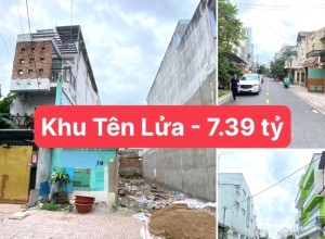 Bán nhà MTNB Đường số 02 Thăng Long, Q Bình Tân - 4x21m - Đất - 7.39 tỷ