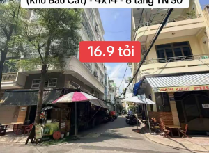 Bán nhà MTKD Ca Văn Thỉnh góc, Q Tân Bình - 4x14m - 5 tầng - 16.9 tỷ