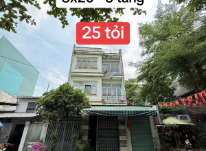 Bán nhà MTNB Lê Lăng, Q Tân Phú - 8x19m - 4 tầng - 25 tỷ
