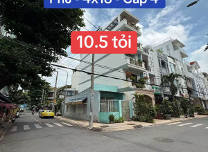 Bán nhà MTNB Lê Niệm (Góc) ❤️, Q Tân Phú - 4x18m - 1 tầng - 10.5 tỷ
