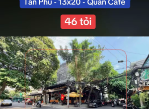 Bán nhà Hẻm 10m Tân Sơn Nhì (nh 17m) 2MT ❤️, Q Tân Phú - 13x20m - 1 tầng - 46 tỷ
